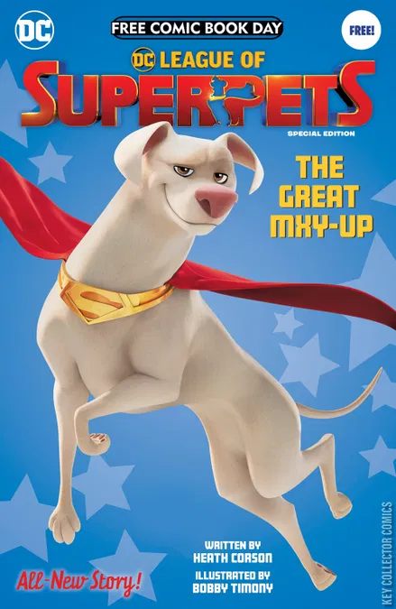 Cover art for Free Comic Book Day 2022: League of Super-Pets #1