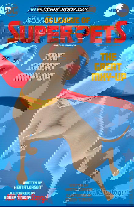 Cover art for Free Comic Book Day 2022: League of Super-Pets #1