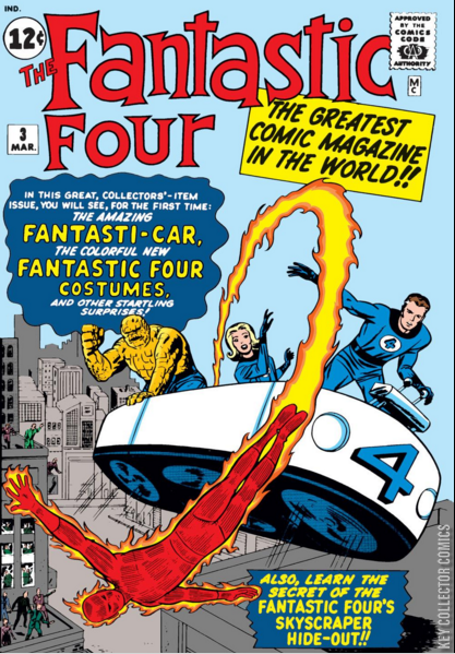 1962年 Fantastic Four #3 CGC 2.0 アメコミ Fantastic Four #3 (1962) – Value, Key Facts & Variants | Key