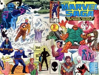 Cover for Marvel Saga: The Official History of the Marvel Universe #1