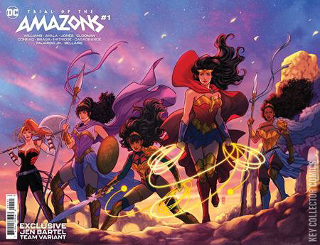 Variant Cover for Trial of the Amazons #1