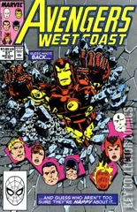 Cover for West Coast Avengers #51