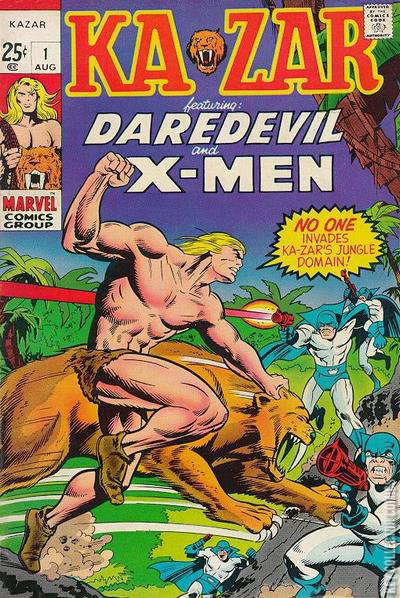 Kazar Key Ka-Zar by Marvel | Key Collector Comics