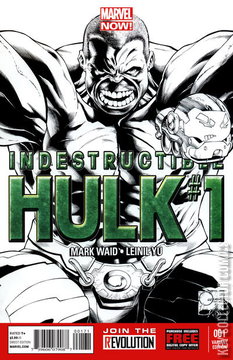 Variant Cover for Indestructible Hulk #1