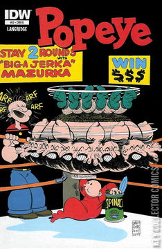 Variant Cover for Popeye #12