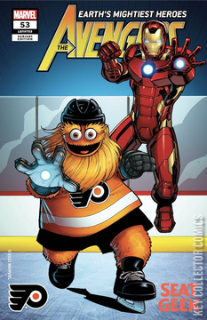 Variant Cover for Avengers #53