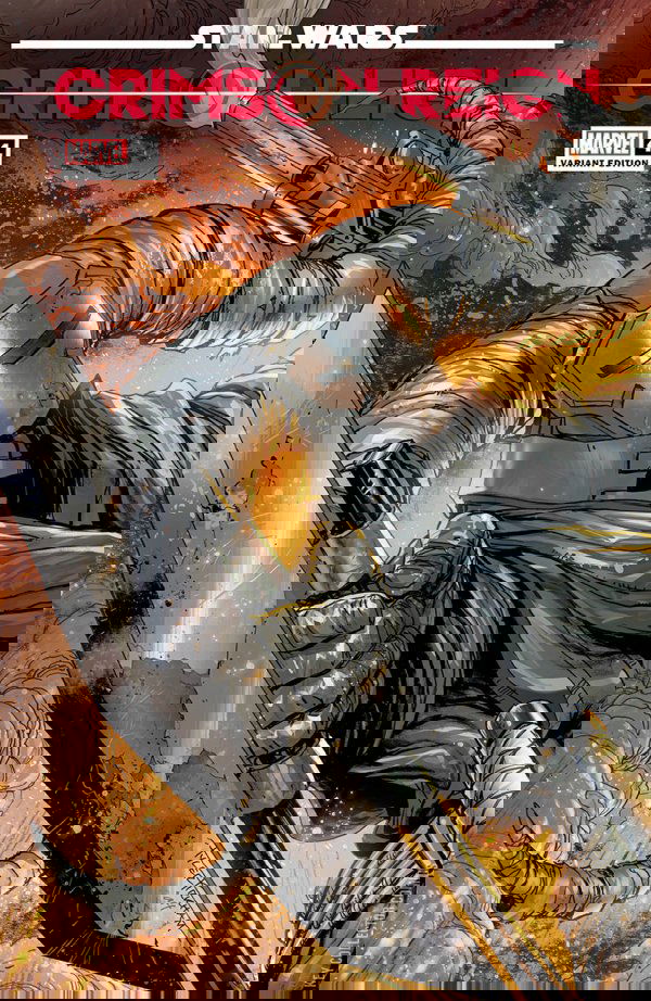 Variant Cover for Star Wars: Crimson Reign #4