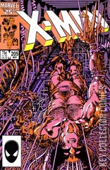 Cover for Uncanny X-Men #205