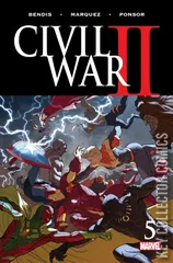 Cover for Civil War II #5