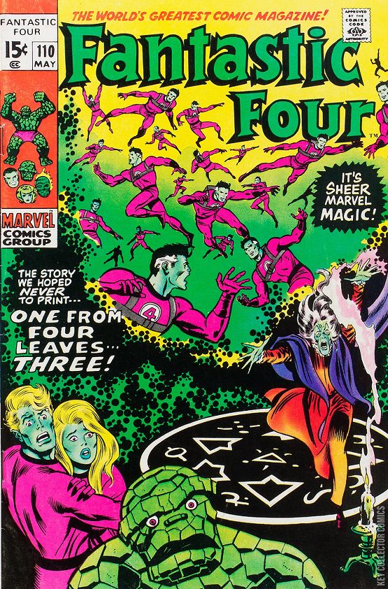 Variant Cover for Fantastic Four #110