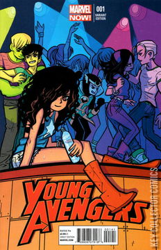 Variant Cover for Young Avengers #1