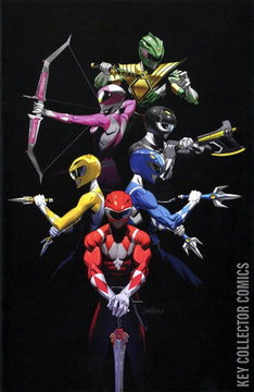 Variant Cover for Mighty Morphin Power Rangers Annual #2017