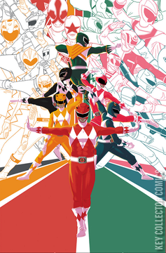 Variant Cover for Mighty Morphin Power Rangers Annual #2018