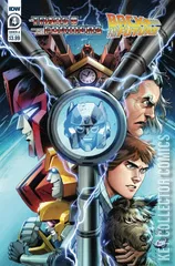 Cover for Transformers / Back to the Future #4