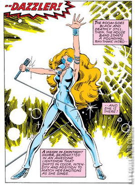 First interior appearance of Dazzler