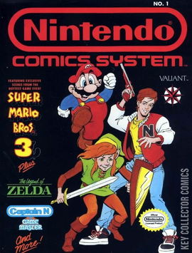 Nintendo Comics System #1  variant cover