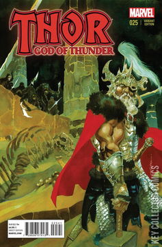 Variant Cover for Thor: God of Thunder #25