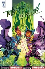 Cover for Transformers vs. the Visionaries #5
