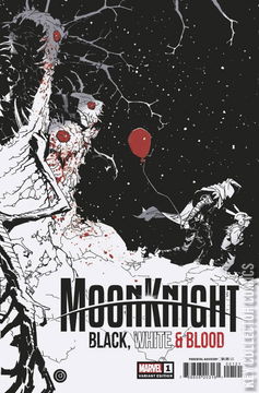 Variant Cover for Moon Knight: Black, White & Blood #1