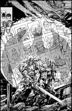 Variant Cover for Shadow War Zone #1