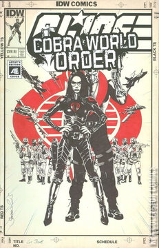 Variant Cover for G.I. Joe: Cobra World Order Prelude #1