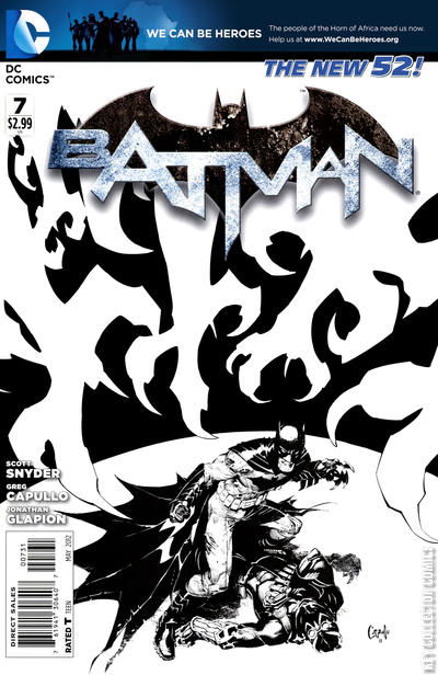 Batman #7 1:200 Published May 2012 | Key Collector Comics