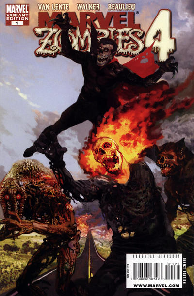 Variant Cover for Marvel Zombies 4 #1