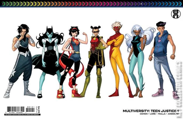 Variant Cover for Multiversity: Teen Justice #1