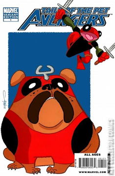 Variant Cover for Tails of the Pet Avengers #1