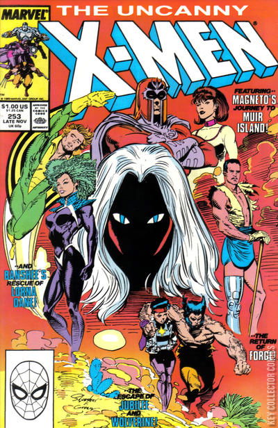 Uncanny X-Men #253 Published November 1989 | Key Collec