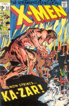 Variant Cover for Uncanny X-Men #62