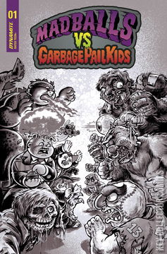 Variant Cover for Madballs vs. Garbage Pail Kids #1