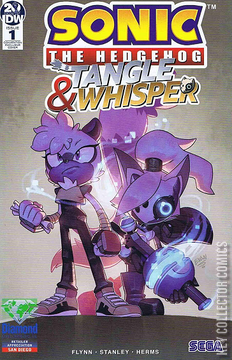 Variant Cover for Sonic the Hedgehog: Tangle and Whisper #1