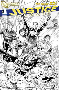 Variant Cover for Justice League #1