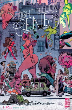 Variant Cover for Eight Billion Genies #3