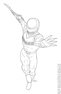 Variant Cover for Power Rangers #21