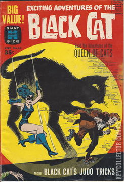 Variant Cover for Black Cat Comics #65