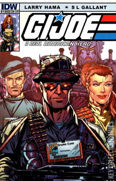 Variant Cover for G.I. Joe: A Real American Hero #180