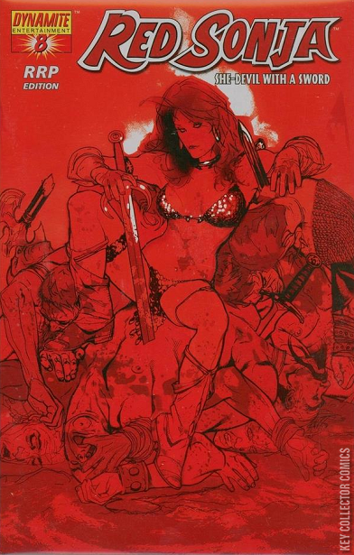 Variant Cover for Red Sonja #8