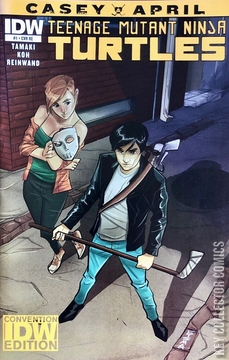 Variant Cover for Teenage Mutant Ninja Turtles: Casey and April #1
