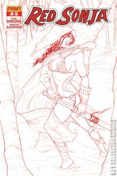 Variant Cover for Red Sonja #3