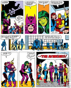 Avengers, The #221 variant cover