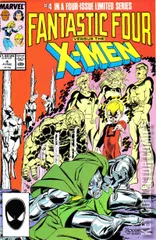 Cover for Fantastic Four vs. X-Men #4