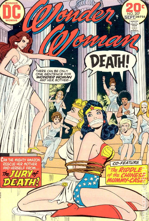 Wonder Woman #200 - Bondage Cover - Death Dr. Cyber - 1st buy Bird-Boy