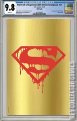 Variant Cover for Death of Superman 30th Anniversary Special #1