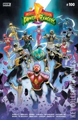 Cover for Mighty Morphin Power Rangers #100