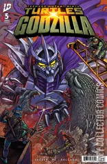 Variant Cover for Teenage Mutant Ninja Turtles x Godzilla #5