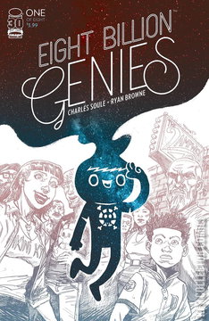 Variant Cover for Eight Billion Genies #1