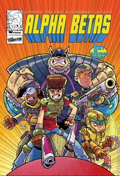 Cover art for Alpha Betas #1 NYCC