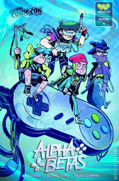 Cover art for Alpha Betas #1 NYCC